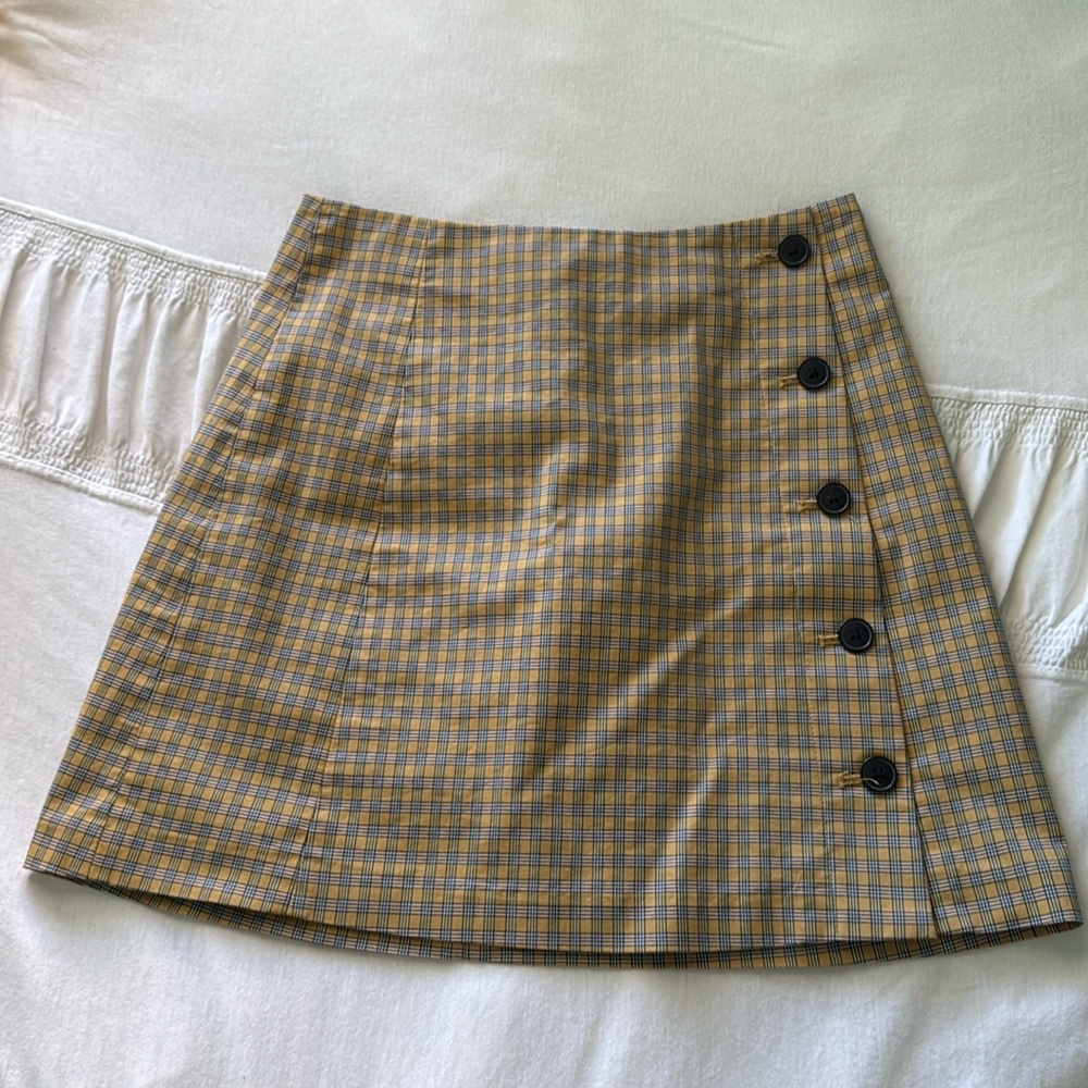 Plaid skirt